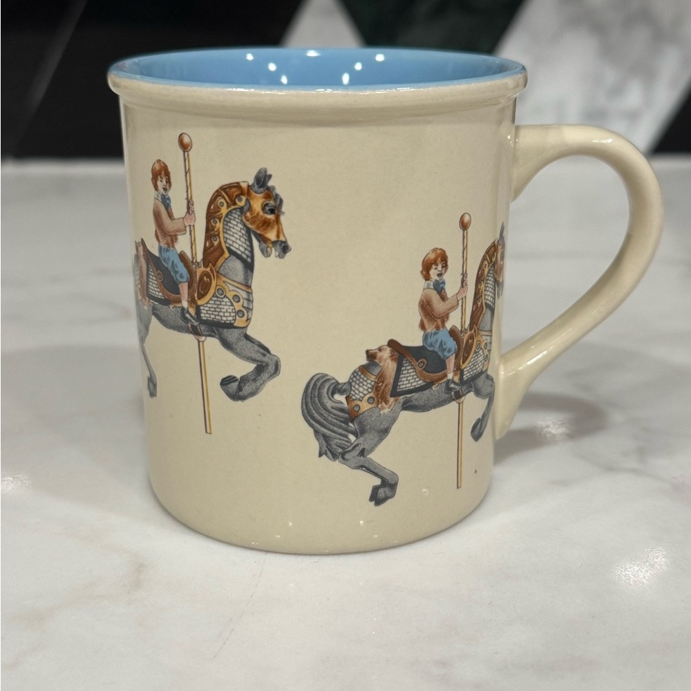 Vintage Carousel Horse Coffee Mug (1986)